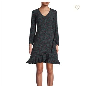 Draper James Winter Berry Flutter Dress NWT
